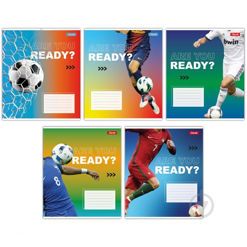 Тетрадь школьная 36 листов клетка Are you ready (767321) 1 вересня - фото 1 Тетрадь школьная 36 листов клетка Are you ready (767321) 1 вересня - фото 1