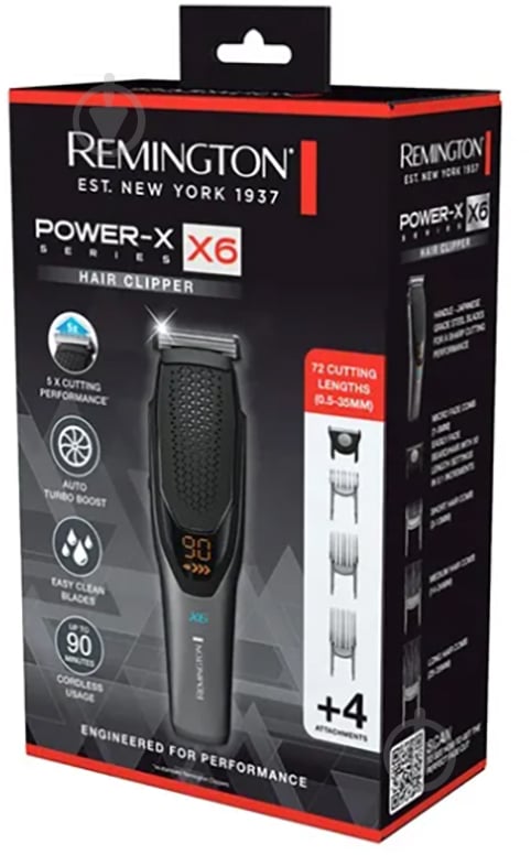 Машинка для стрижки Remington Power-X Series X6 Hair Clipper НС6000 - фото 3