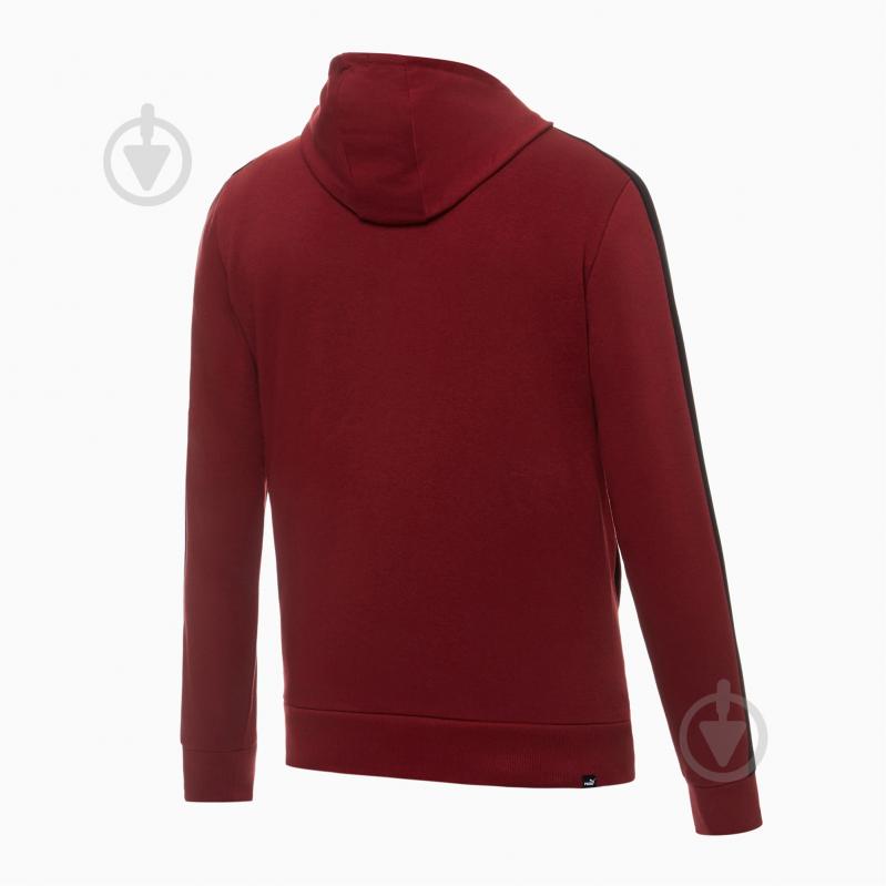 Джемпер Puma Contrast FZ Hoody FT M 85173409 р. XL красный - фото 2 Джемпер Puma Contrast FZ Hoody FT M 85173409 р. XL красный - фото 2