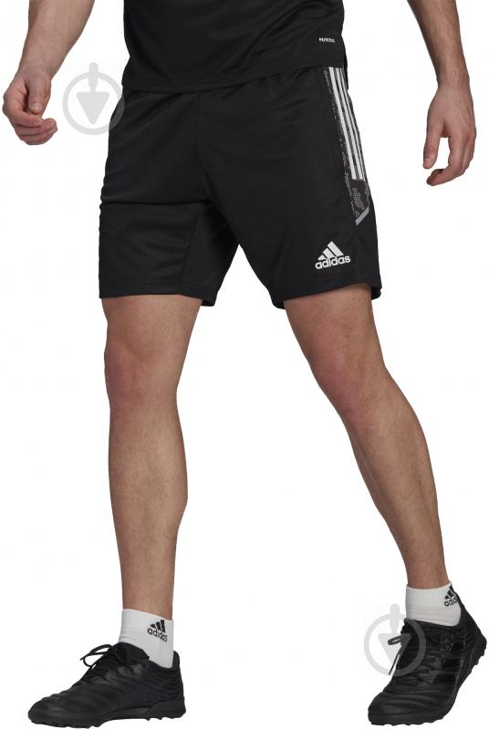 Шорты Adidas CON21 TR SHO GE5419 р. XL черный - фото 1