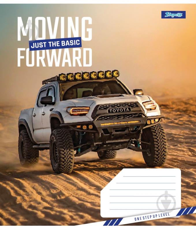 Зошит шкільний 36 аркушів клітинка Moving forward (767328) 1 вересня - фото 3