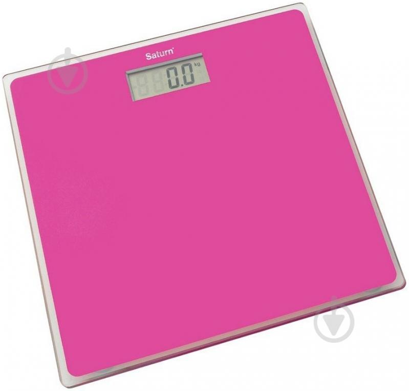 Весы напольные Saturn ST-PS1247 pink - фото 1