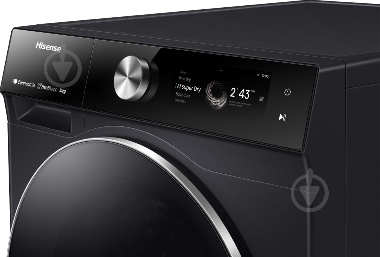Сушильная машина Hisense DH7S107BB + стиральная машина WF7S1247BB - фото 16
