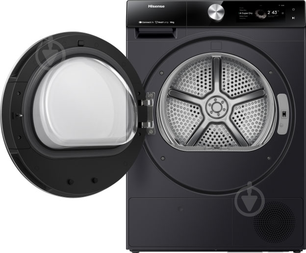Сушильная машина Hisense DH7S107BB + стиральная машина WF7S1247BB - фото 12