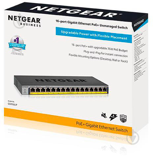 Коммутатор NETGEAR GS116LP - фото 5