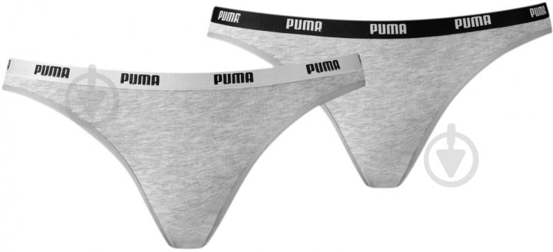 Трусы женские Puma 90785105 XS серый - фото 1