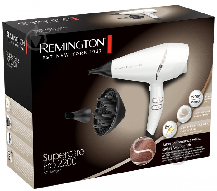 Фен Remington Supercare PRO AC7200W 2200 AC motor - фото 10