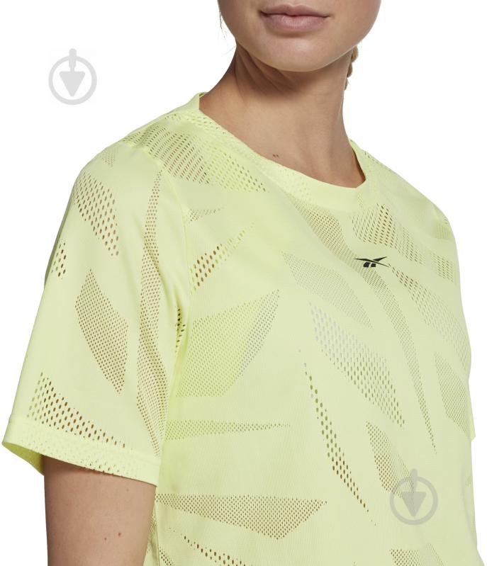 Футболка Reebok TS PERF TEE GI6532 р.M салатовый - фото 9