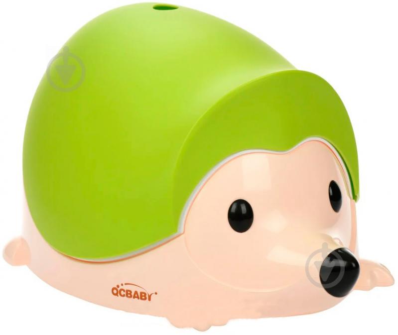 Горщик дитячий QCBABY Їжачок QC9903 зелений - фото 1