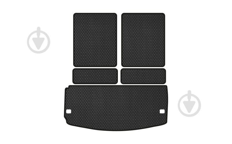 Ковер в багажник EVAtech Dodge Durango 2014+ (DE14151BE5RBB) модельные - фото 1 Ковер в багажник EVAtech Dodge Durango 2014+ (DE14151BE5RBB) модельные - фото 1