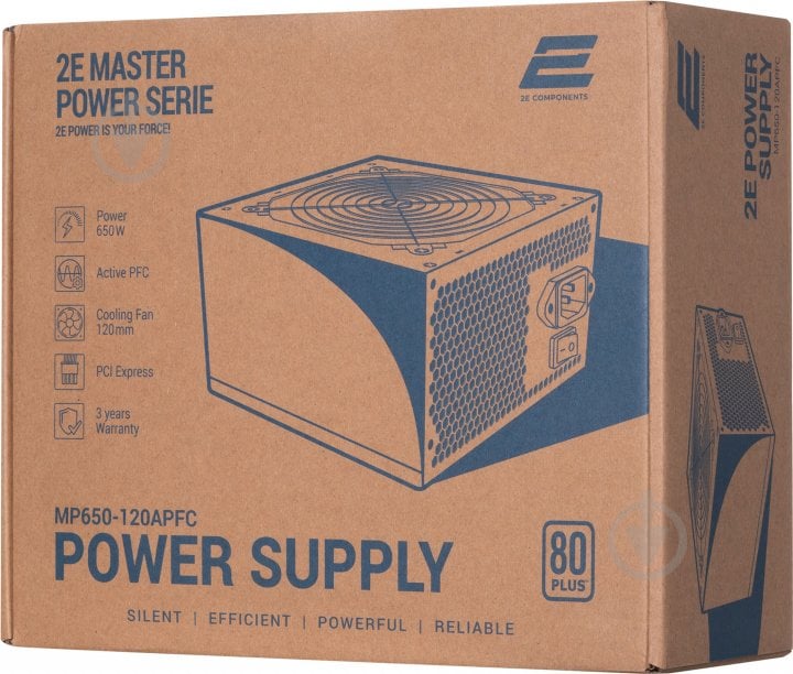 Блок живлення 2E MASTER POWER 2E-MP650-120APFC 650 Вт - фото 10