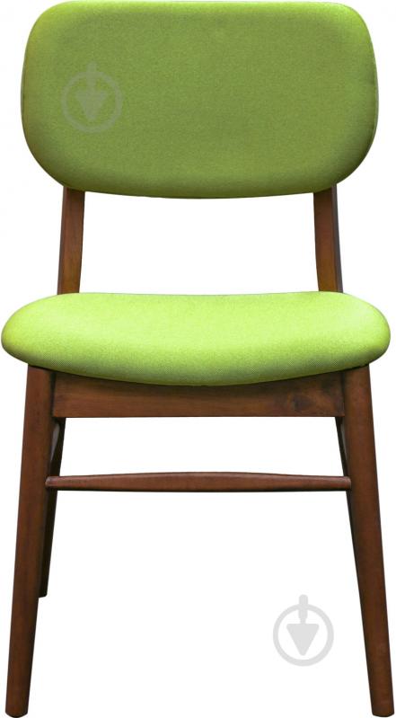 Стул обеденный Corona орех/зеленый - фото 2