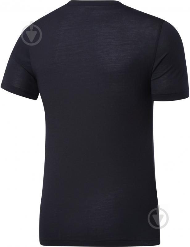 Футболка Reebok REEBOK TRAINING TEE GI8399 р.S черный - фото 3