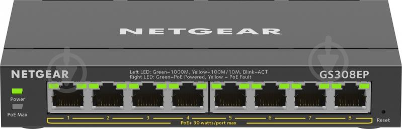 Коммутатор NETGEAR GS308EP - фото 1