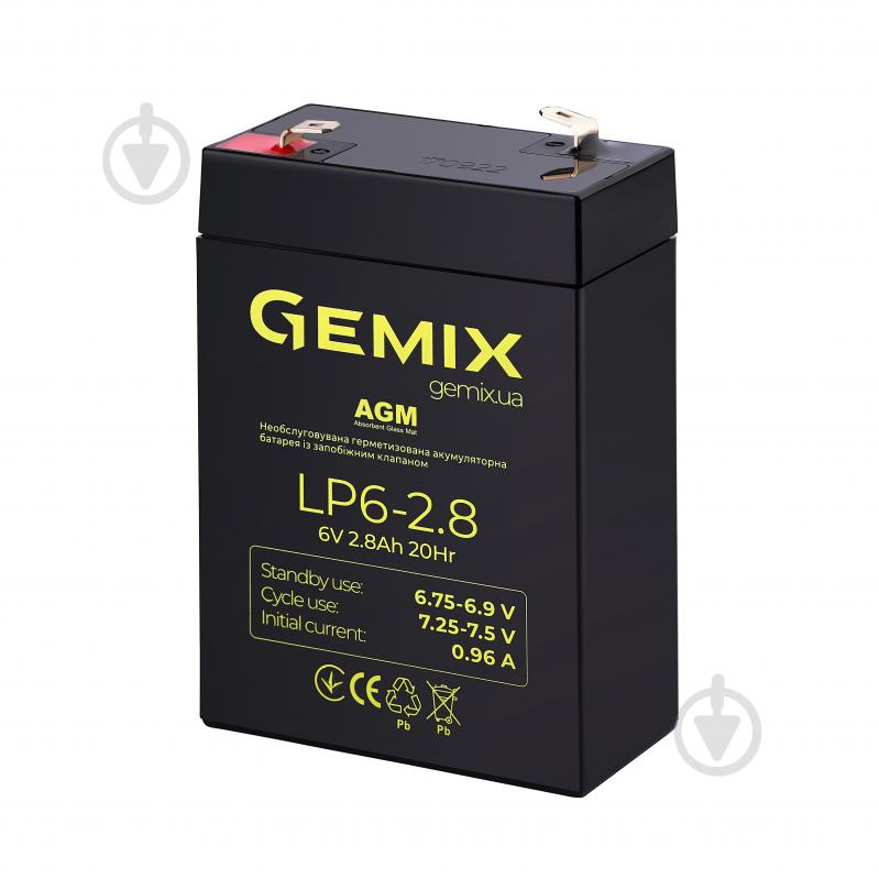 Батарея аккумуляторная Gemix LP6-2.8 - фото 2
