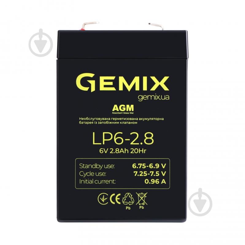 Батарея аккумуляторная Gemix LP6-2.8 - фото 1