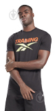 Футболка Reebok REEBOK TRAINING TEE GI8399 р.M черный - фото 5