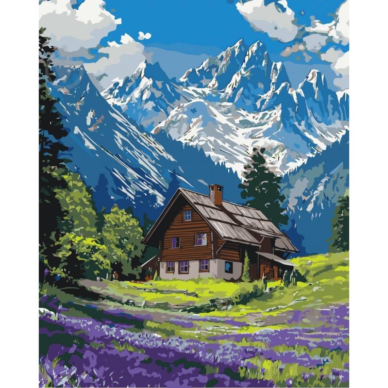 Картина за номерами Гірський спокій 40х50 см ART CRAFT - фото 1