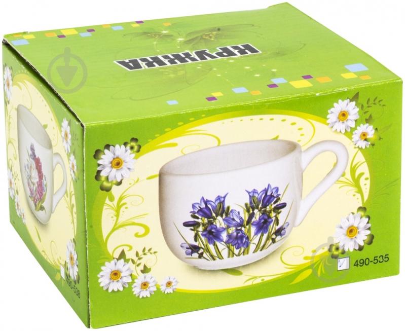 Чашка Цветы 500 мл - фото 2