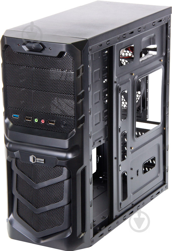 Корпус QUBE QB17A Black (QB17A_MBNU3) - фото 2