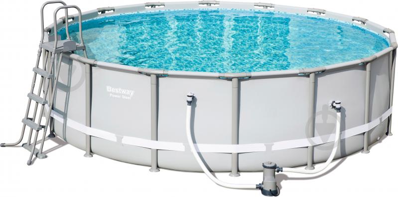 Басейн каркасний Bestway 488х122 см 19480 л 56451 - фото 1