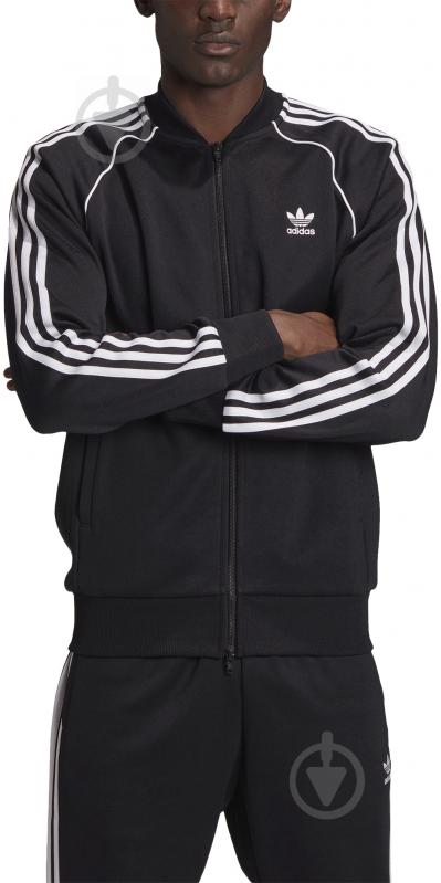 Джемпер Adidas SST TT P BLUE GF0198 р. 2XL чорний - фото 1