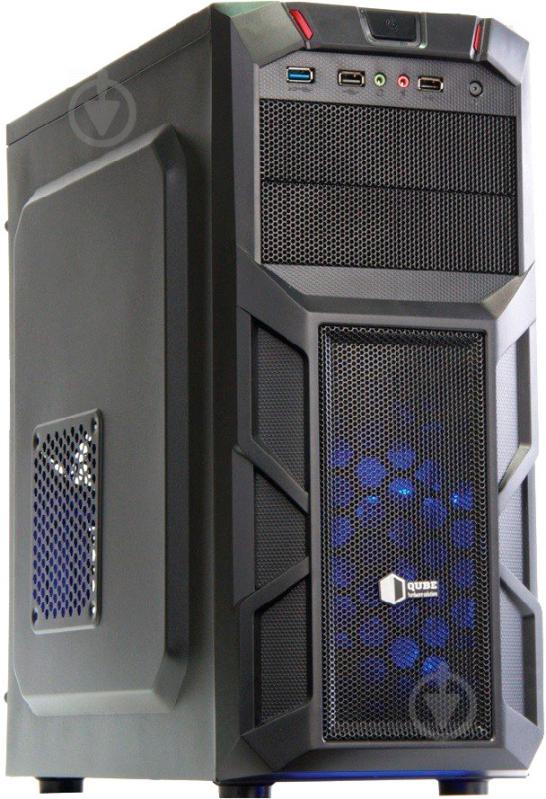 Корпус QUBE QB33A 500W APFC Black (QB33A_MN5U3) - фото 1