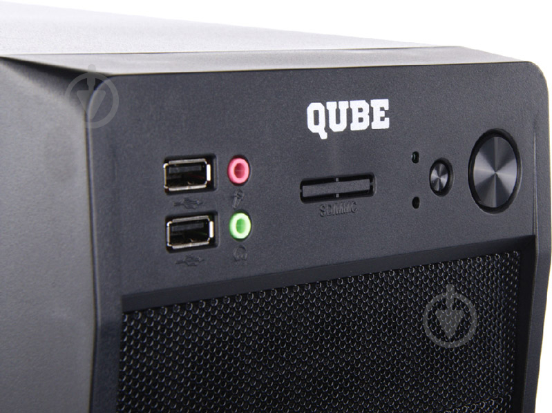 Корпус QUBE QB602 400W Black (QB602_MB4U2) - фото 4