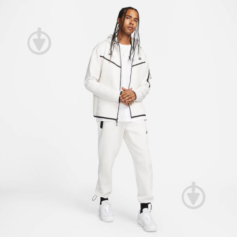 Джемпер Nike M NSW TCH FLC HOODIE FZ WR CU4489-030 р. S бежевый - фото 7