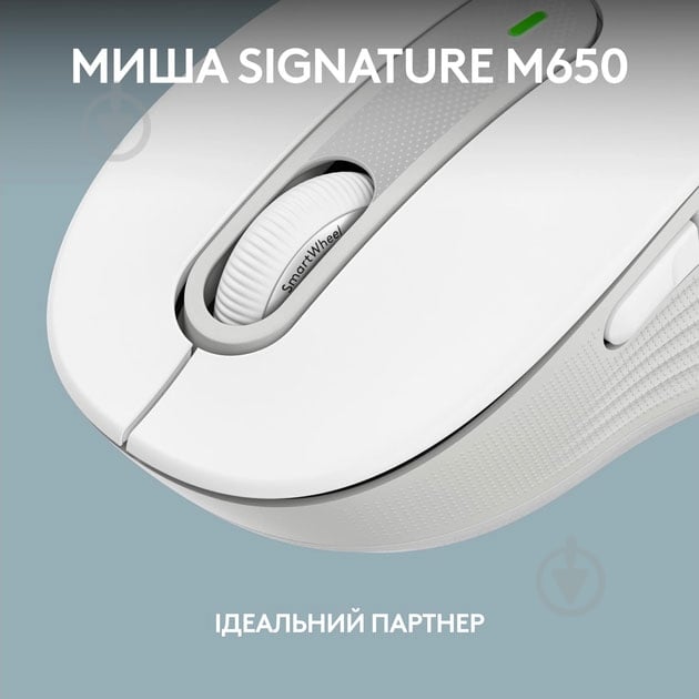 Клавіатура бездротова Logitech Signature Slim K950 (920-012466) white - фото 7