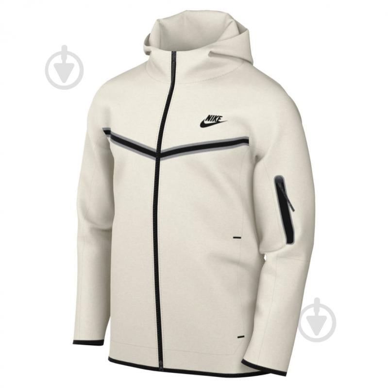 Джемпер Nike M NSW TCH FLC HOODIE FZ WR CU4489-030 р. XL бежевий - фото 9