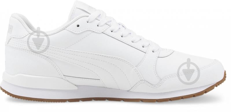 Кроссовки мужские Puma ST RUNNER V3 L PUMA WHITE-PUMA WHITE-GUM 38485505 р.46 белые - фото 2