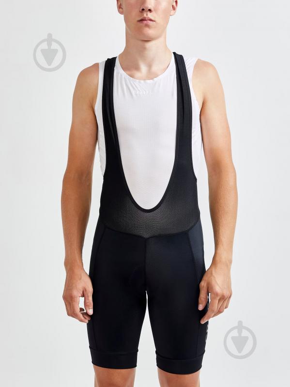 Велошорты Craft Core Endurance Bib Shorts M 1910529-999000 р.L черный - фото 1