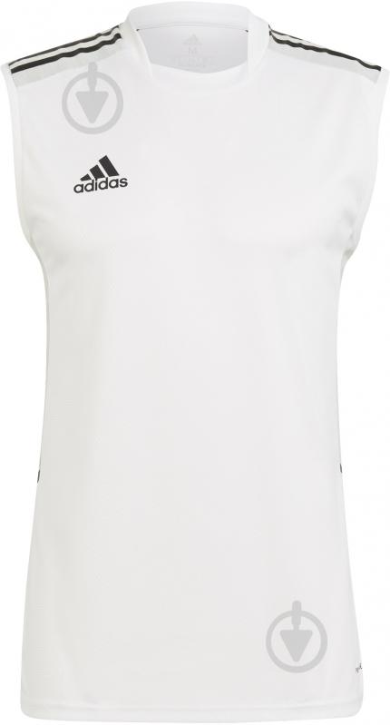 Майка Adidas CON21 SL JSY GH7160 р.2XL белый - фото 3