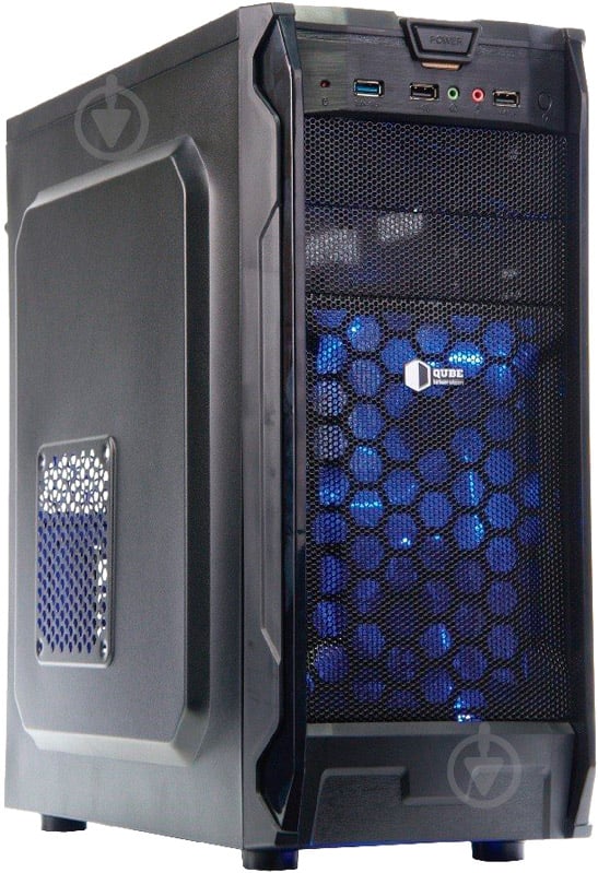 Корпус QUBE QB30A 600W APFC Black (QB30A_MB6U3) - фото 1