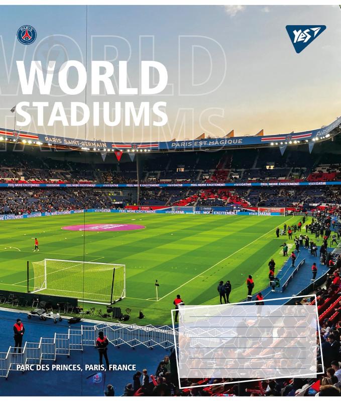 Тетрадь школьная 36 листов клетка World stadium (767073) YES - фото 4 Тетрадь школьная 36 листов клетка World stadium (767073) YES - фото 4