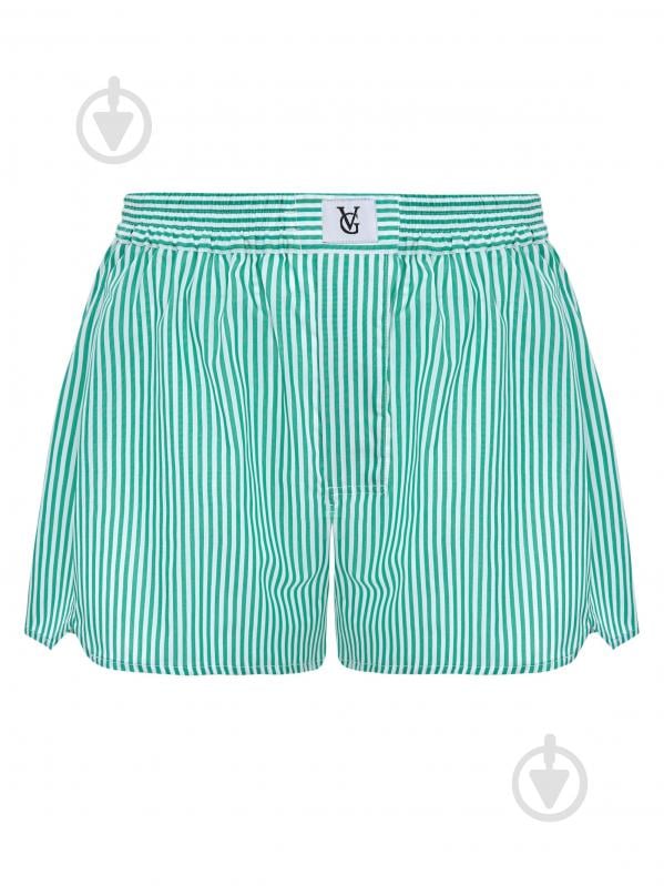 Трусы-шорты мужские German Volf в зеленую полоску 52 2316 L белый - фото 3