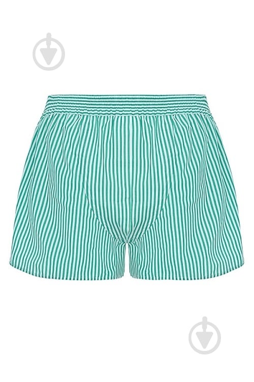 Труси-шорти чоловічі German Volf у зелену смужку 58 2316 XL білий - фото 4 Труси-шорти чоловічі German Volf у зелену смужку 58 2316 XL білий - фото 4