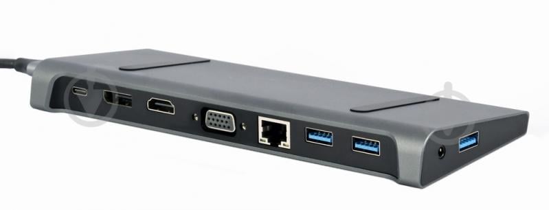 Док-станция Cablexpert dark grey (A-CM-COMBO9-02) - фото 3