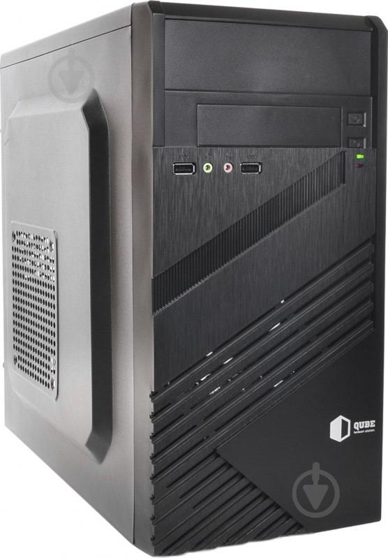 Корпус QUBE QB05M 400W Black (QB05M_MN4U2) - фото 1 Корпус QUBE QB05M 400W Black (QB05M_MN4U2) - фото 1