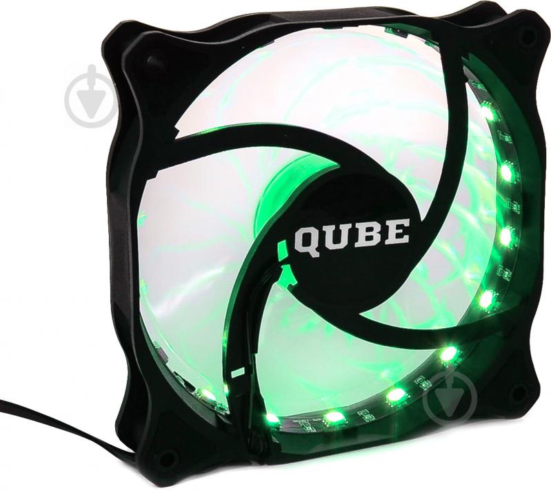 Корпусний кулер QUBE RGB Aura (QB-RGB-120-18) - фото 5