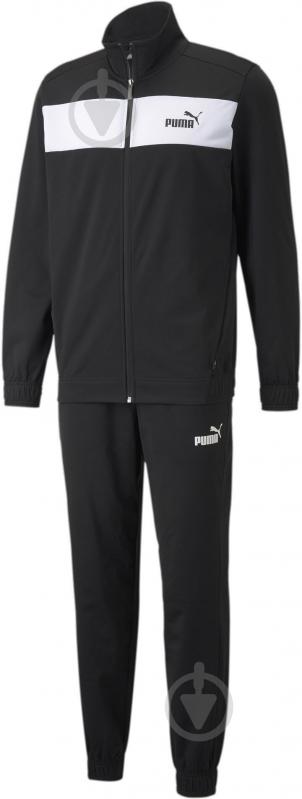 Спортивний костюм Puma POLY SUIT CL PUMA BLACK 84584401 р.XS чорний - фото 1