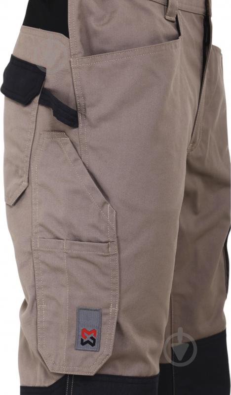 Шорты удлиненные рабочие WURTH MODYF CETUS 42 р. XS M413152419 бежево-черный - фото 4