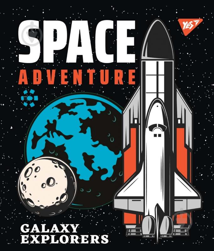 Тетрадь А5/12 лин. Galaxy exploring выб.гибрид.лак YES - фото 3 Тетрадь А5/12 лин. Galaxy exploring выб.гибрид.лак YES - фото 3