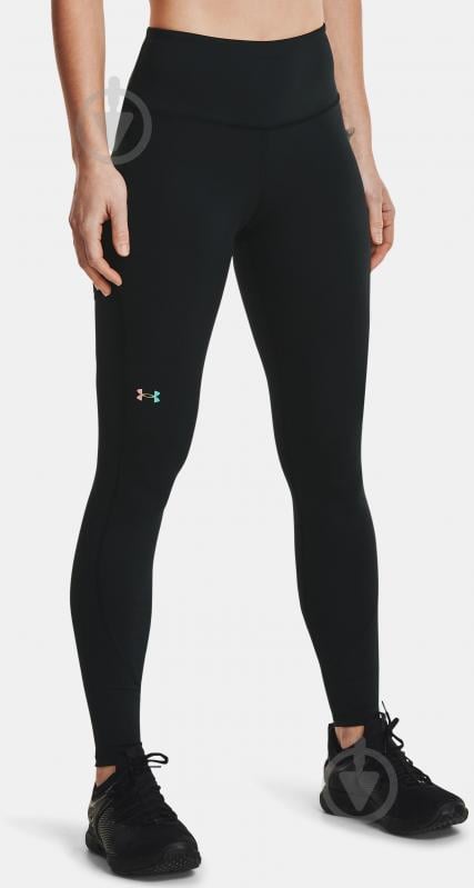 Лосины Under Armour UA Rush Legging 1368181-001 р.S-M черный - фото 3