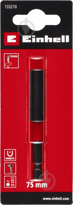 Тримач біт Einhell ударний CR-V 75 мм 1 шт. 133210 - фото 2