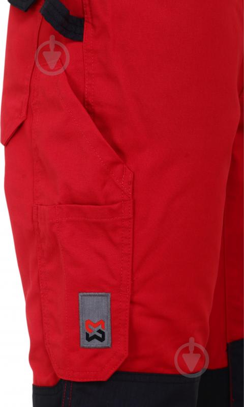 Шорты удлиненные рабочие WURTH MODYF CETUS 62 р. 3XL M413154443 красно-черный - фото 5 Шорты удлиненные рабочие WURTH MODYF CETUS 62 р. 3XL M413154443 красно-черный - фото 5