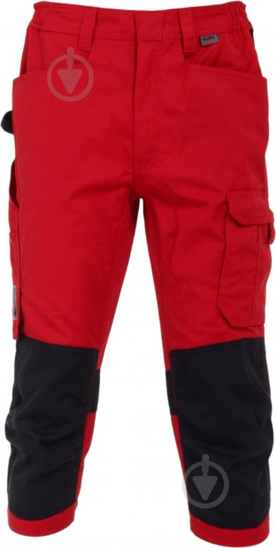 Шорты удлиненные рабочие WURTH MODYF CETUS 64 р. 4XL M413154447 красно-черный - фото 1