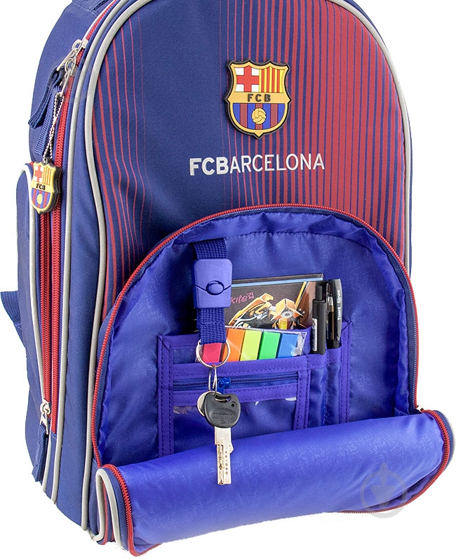 Рюкзак шкільний KITE Education FC Barcelona BC19-705S - фото 4
