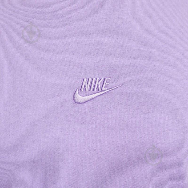 Футболка Nike M NSW PREM ESSNTL SUST LS TEE DO7390-567 р.2XL фиолетовый - фото 4